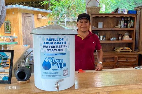 Instalación de estaciones de agua de consumo humano en sitios turísticos