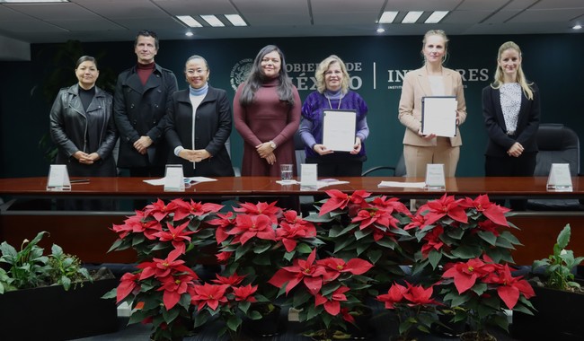 El Inmujeres y la GIZ en México firmaron un memorándum de entendimiento con el objetivo de generar sinergias en favor de las mujeres en el transporte público.